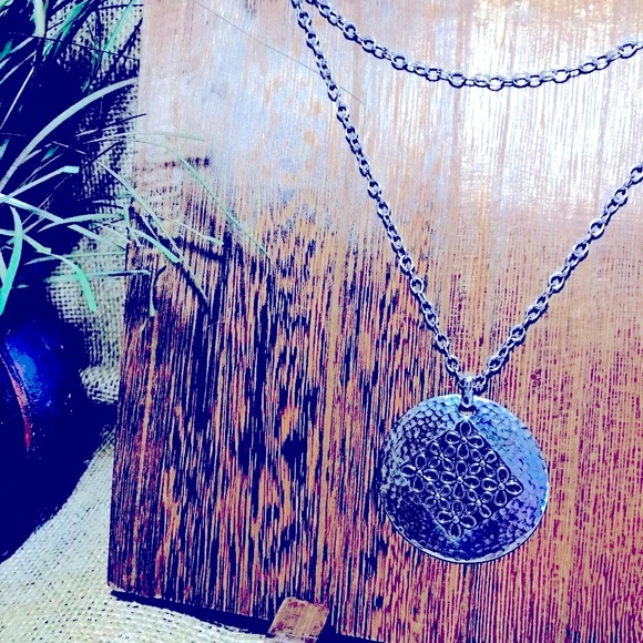 Tocara Barbara Stainless Steel Reversible Convertible necklace - Picture 2 of 4